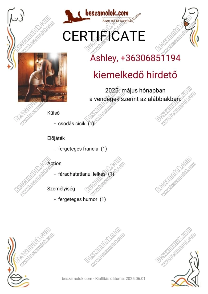 Ashley - +36 30 685 1194 - melytorkos francia foto